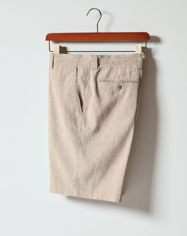 Bermudas lino Massimo Dutti