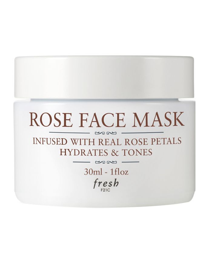 mascarilla con pétalos de rosa de fresh latteandmasks domingodemascarilla 