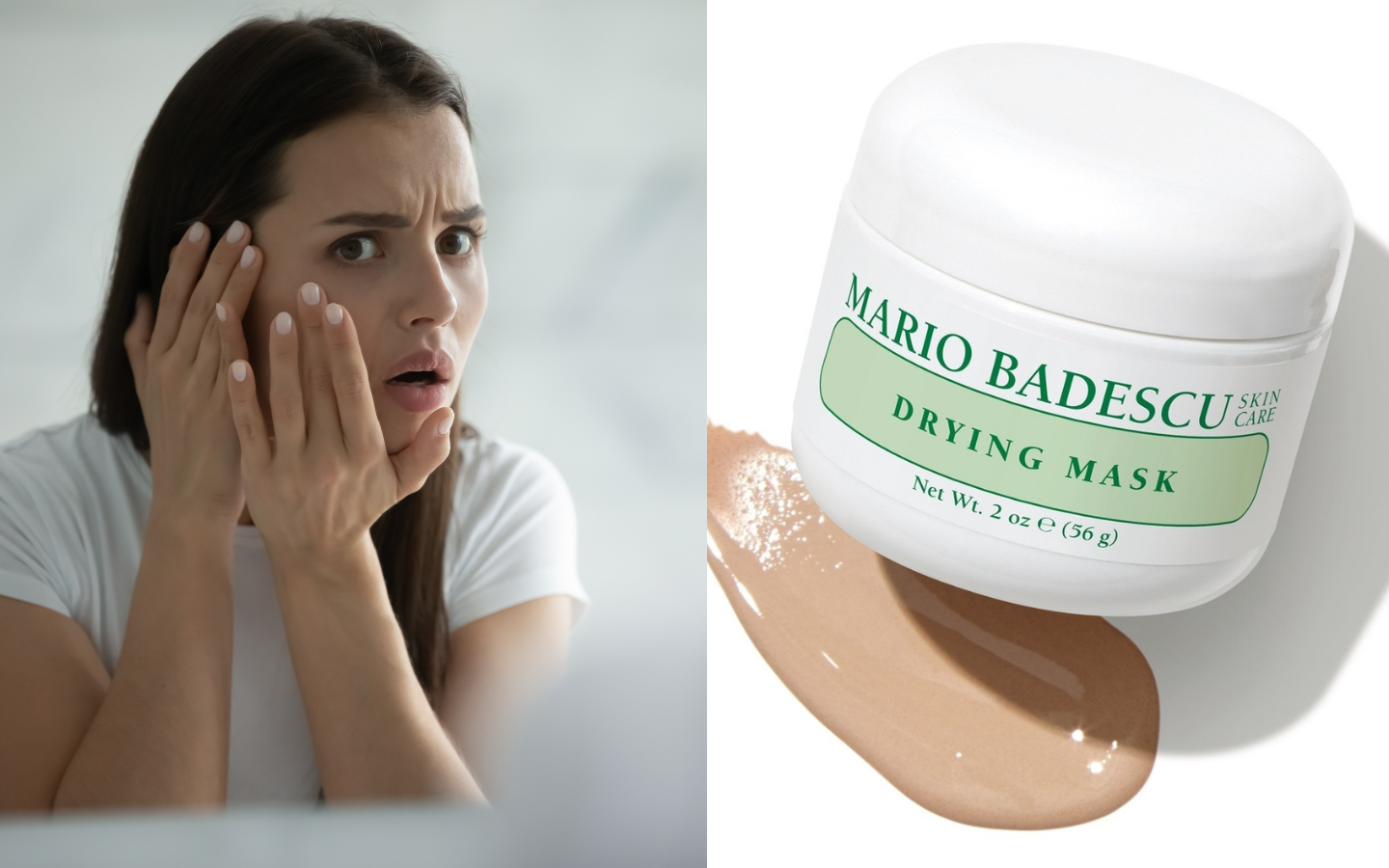 Quita el brillo drying mask Mario Badescu